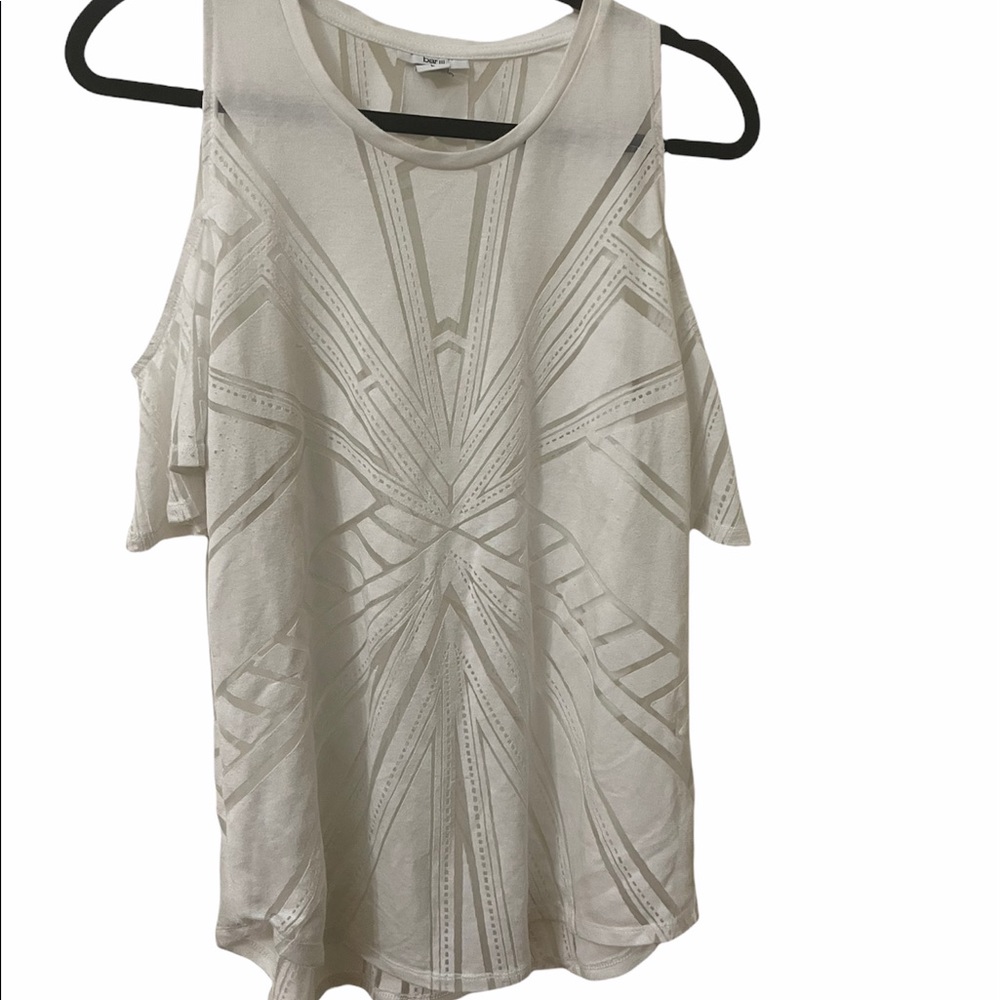 Cold shoulder blouse